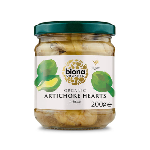 Biona Organic Artichoke Hearts 200g (Pack of 6)