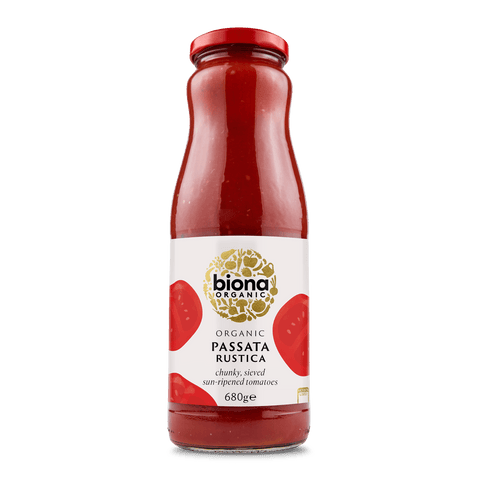 Biona Organic Passata Rustica 680g (Pack of 12)