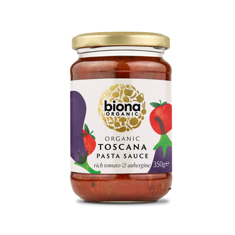 Biona Organic Tuscan Style Pasta Sauce 350g (Pack of 6)