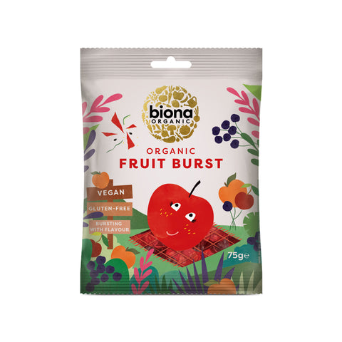 Biona Organic Fruit Burst 75g (Pack of 10)