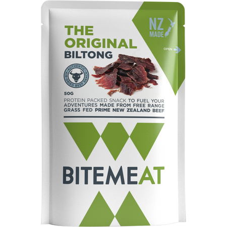 BiteMeat Grass Fed Biltong Original 10x50g