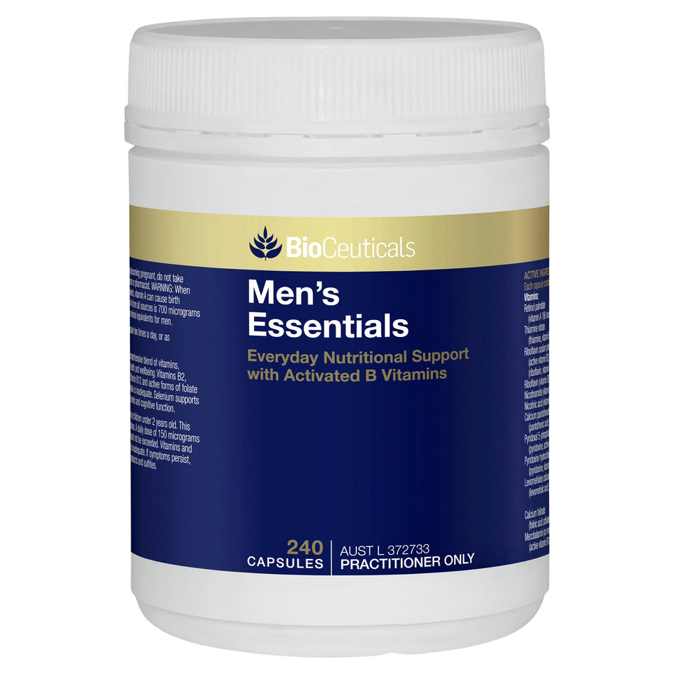 Bioceuticals Men's Essentials 240 Capsules