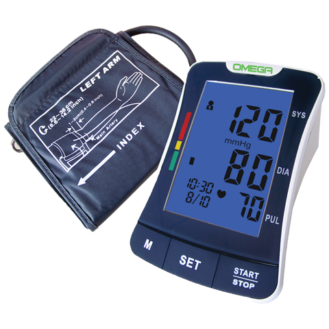 OMEGA ARM-TYPE AUTOMATIC BLOOD PRESSURE MONITOR