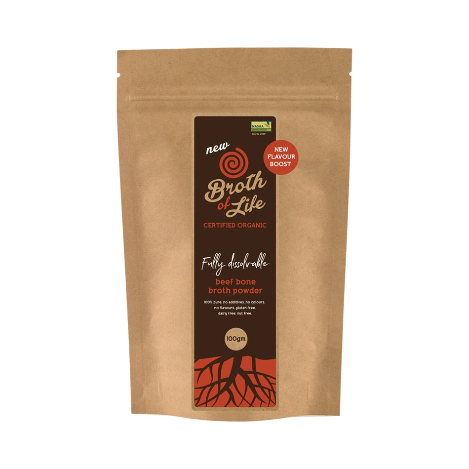 Broth Of Life Organic Freeze Dried Beef Bone Broth Powder 100G