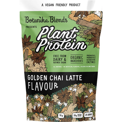 BOTANIKA BLENDS Plant Protein Golden Chai Latte 1kg