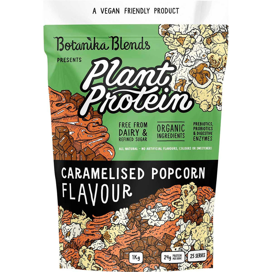 Botanika Blends Plant Protein Caramelised Popcorn 1kg