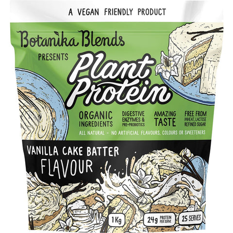 BOTANIKA BLENDS Plant Protein Vanilla Cake Batter 1kg