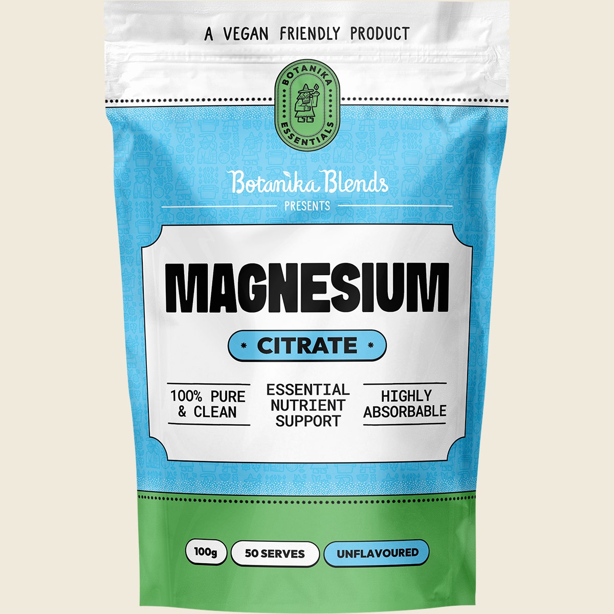Botanika Blends Magnesium Citrate 100g