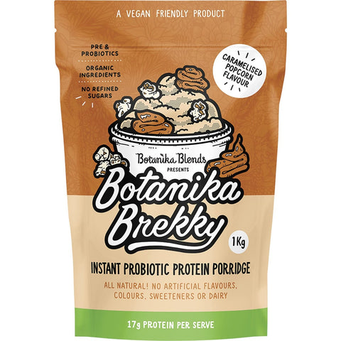 BOTANIKA BLENDS Botanika Brekky Probiotic Porridge Caramelised Popcorn 1kg