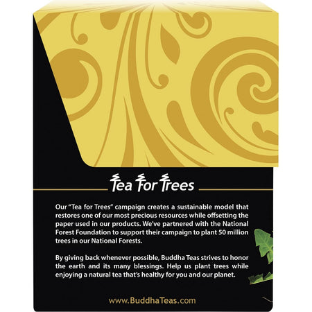 BUDDHA TEAS Organic Herbal Tea Bags Dandelion Root Tea 18pk