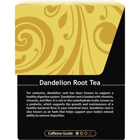 BUDDHA TEAS Organic Herbal Tea Bags Dandelion Root Tea 18pk