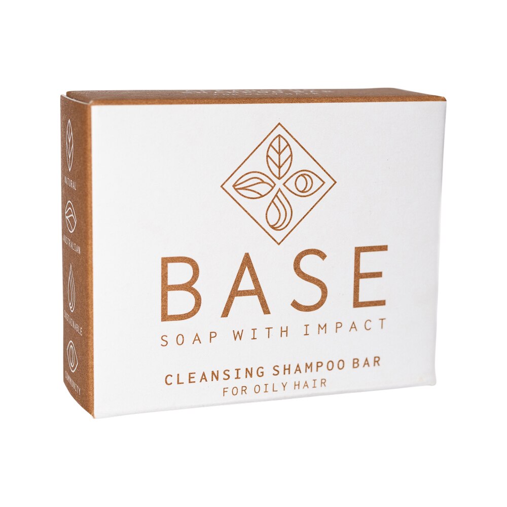 Base Soap With Impact Bar Cleansing Shampoo For Oily Hair Boxed 120g