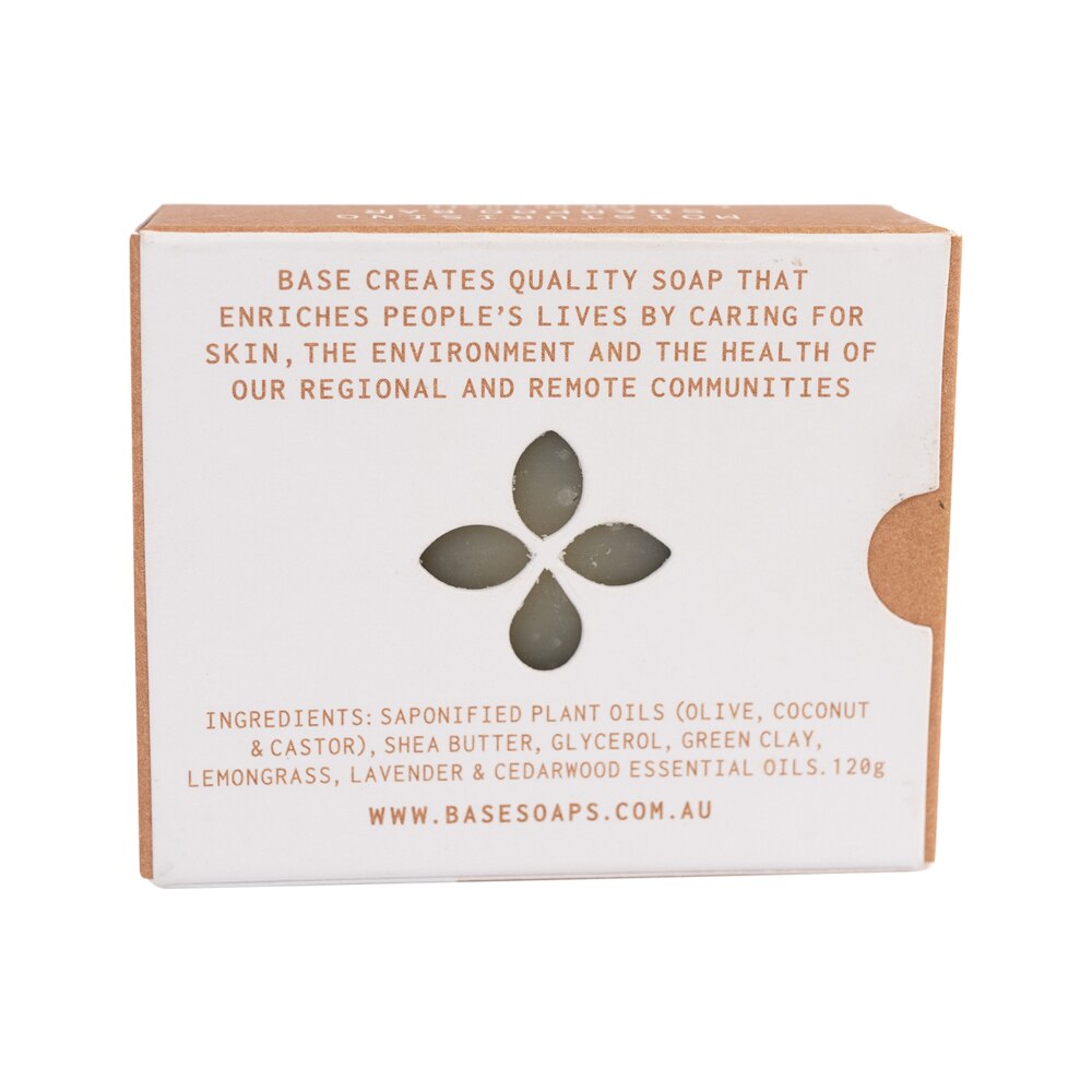 Base Soap With Impact Bar Moisturising Shampoo For Dry Hair Boxed 120g