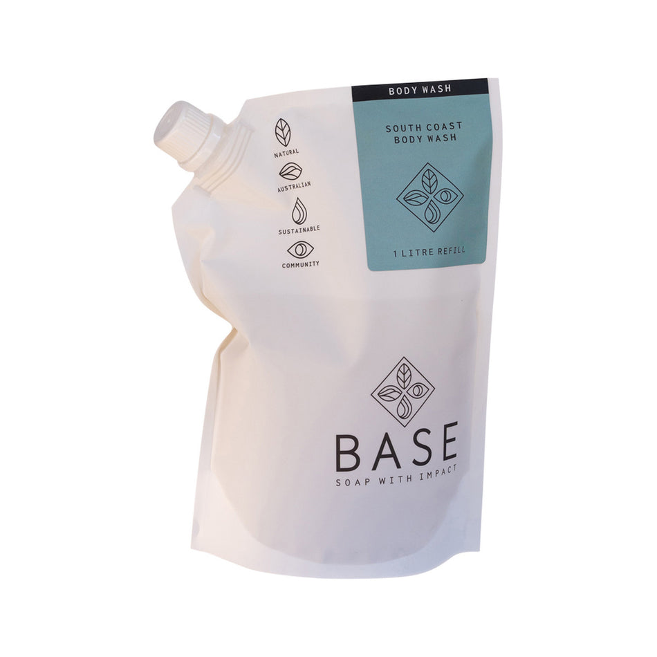 Base (Soap With Impact) Body Wash South Coast Refill 1 Litre