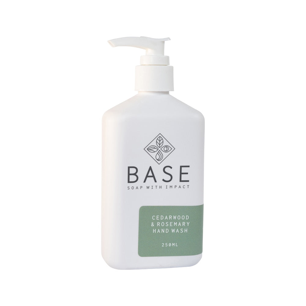 Base Soap With Impact Hand Wash Cedarwood & Rosemary 250ml