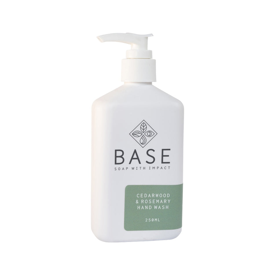 Base Soap With Impact Hand Wash Cedarwood & Rosemary 250ml