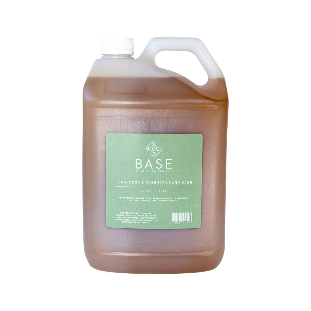 Base Soap With Impact Hand Wash Cedarwood & Rosemary Refill 5L