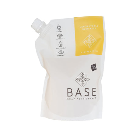Base Soap With Impact Hand Wash Lemon Myrtle Refill 1L