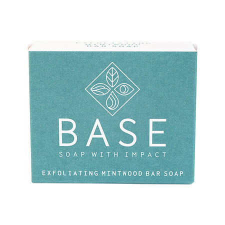 Base Soap With Impact Soap Bar Exfoliating Mintwood Boxed 120g