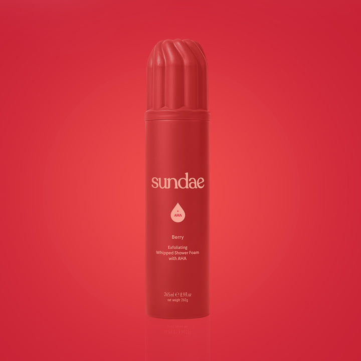SUNDAE Berry Exfoliating Body Wash 265ml