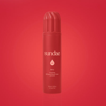 SUNDAE Berry Exfoliating Body Wash 265ml