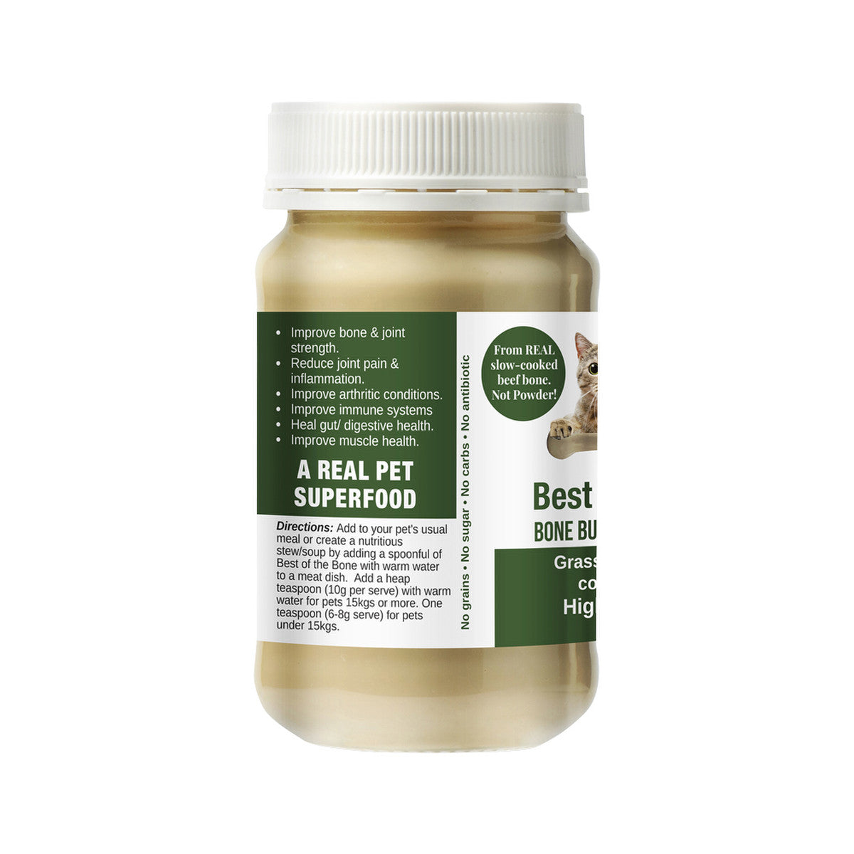 Best of the Bone Bone Buddies Pet Bone Broth Beef Concentrate 375g