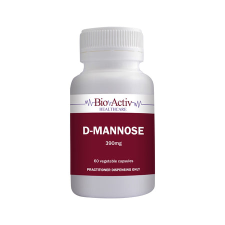 BioActiv Healthcare D Mannose 390mg 60vc