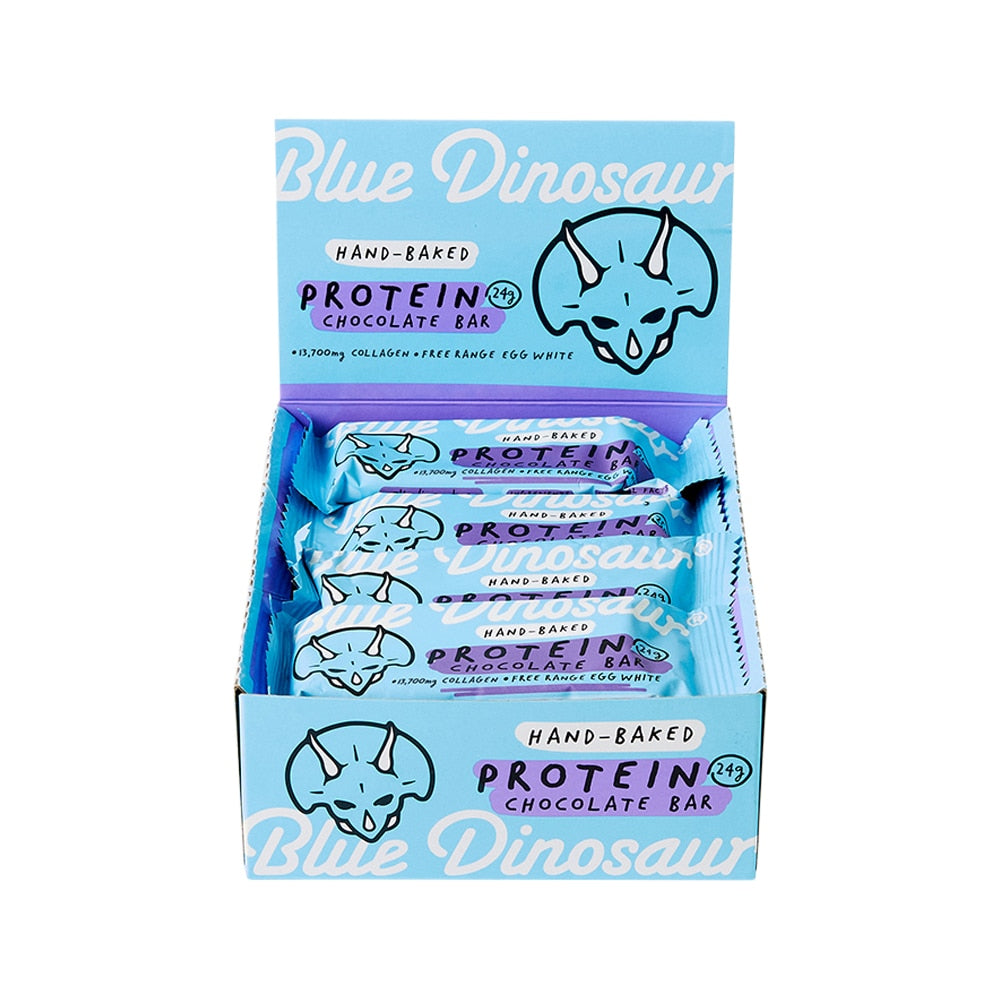 Blue Dinosaur Protein Bar Chocolate 60g x 12 Pack