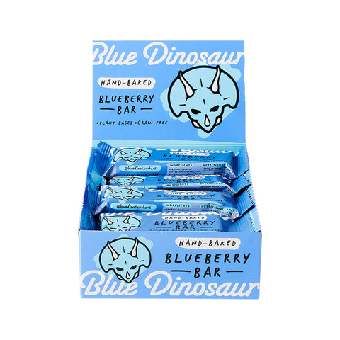 BLUE DINOSAUR Hand-Baked Bar Blueberry 45g 12PK