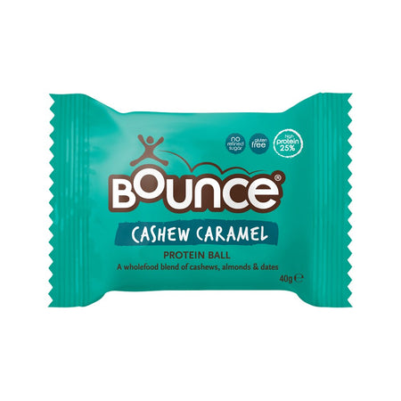 Bounce Protein Balls Cashew Caramel 40g x 12 Pack