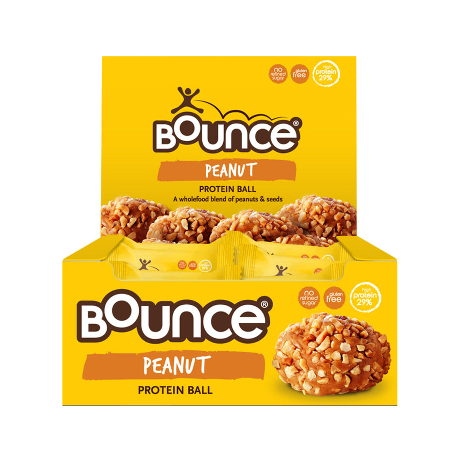 Bounce Protein Balls Peanut 49g 12 Pack