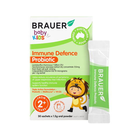 Brauer Baby & Kids Immune Defence Probiotic 30 Sachets