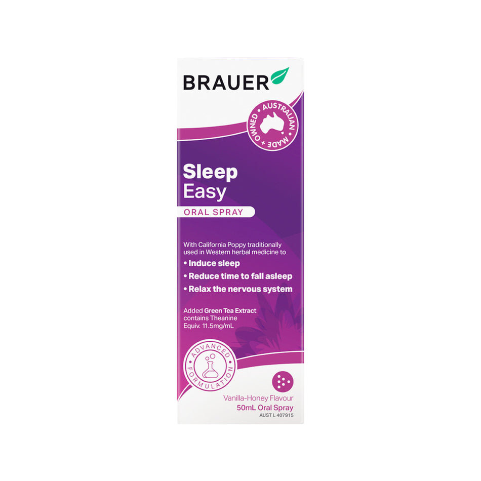 Brauer Sleep Easy Oral Spray Vanilla-honey 50ml