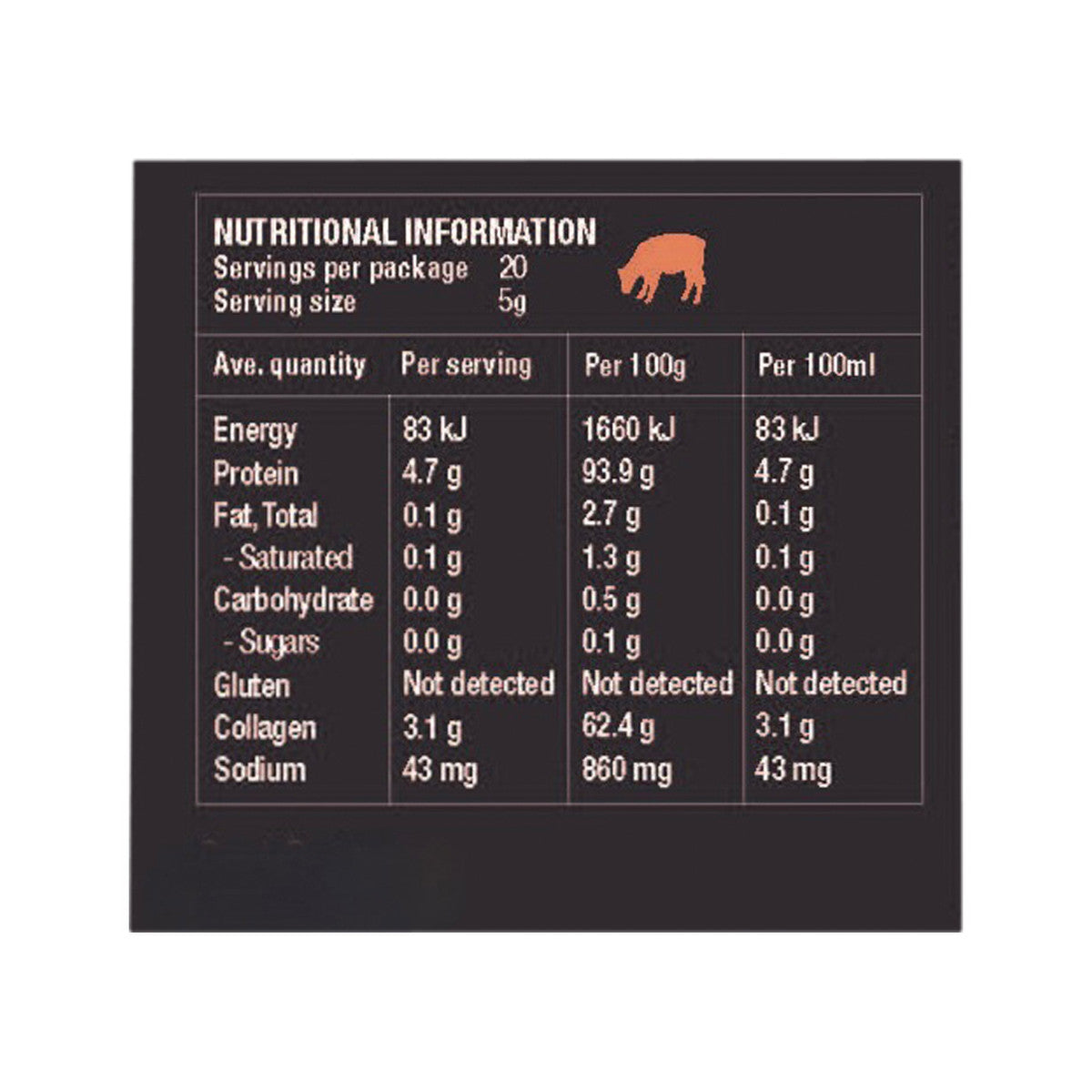 Broth & Co Naked Bone Broth Powder 100g