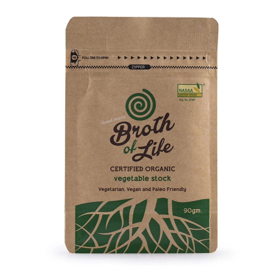Broth Of Life Organic Vegetable Stock 90GM