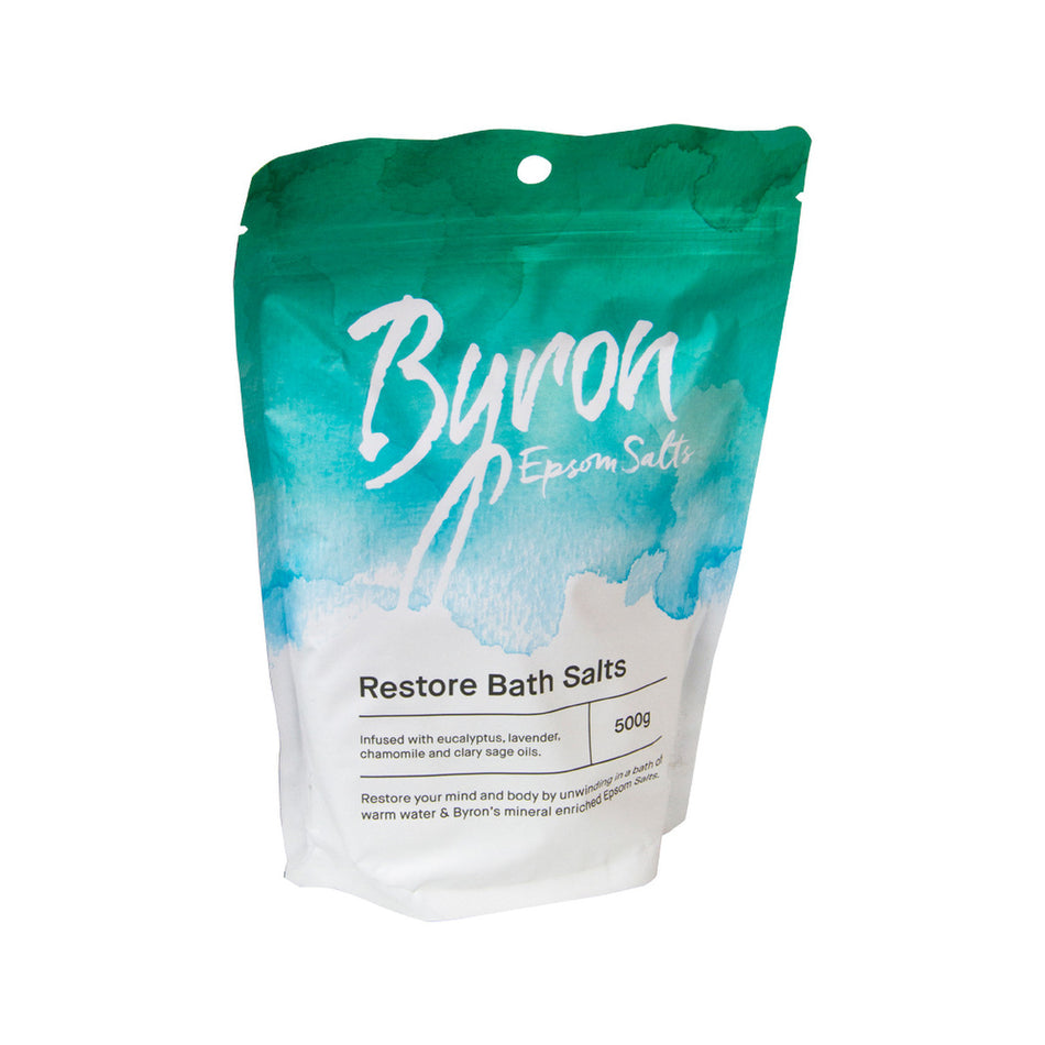 Byron Epsom Salts Restore Bath Salts 500g