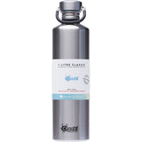 CHEEKI Stainless Steel Bottle Silver 1L