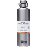 CHEEKI Stainless Steel Bottle Insulated - Silver 1L