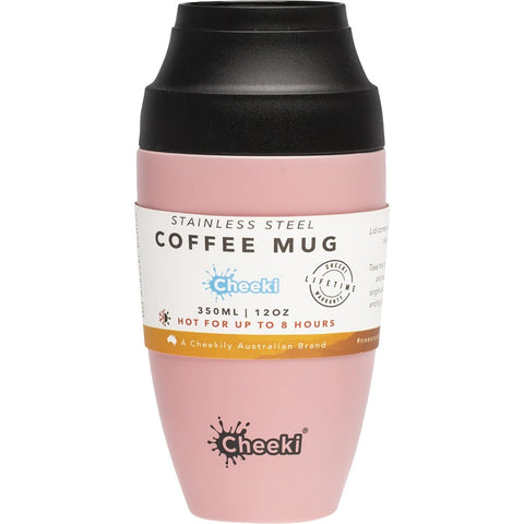 CHEEKI Coffee Mug Pink 350ml