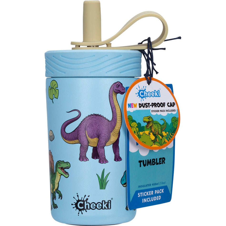 Cheeki Kids Insulated Tumbler Dinosaur 400ml