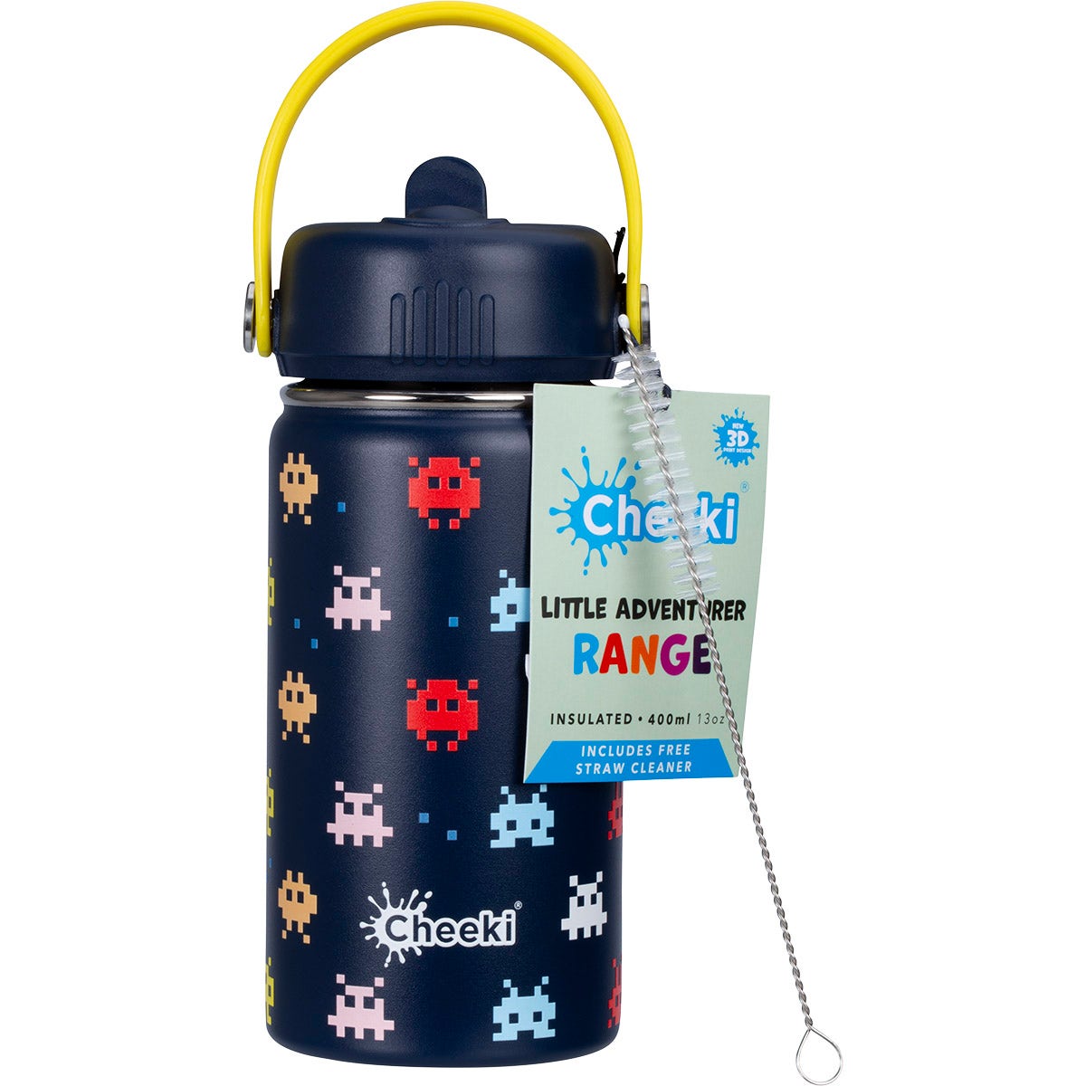 Cheeki Kids Bottle Insulated Arcade 400ml