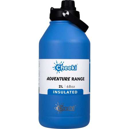 Cheeki Stainless Steel Bottle Adventure Insulated Azure 2l
