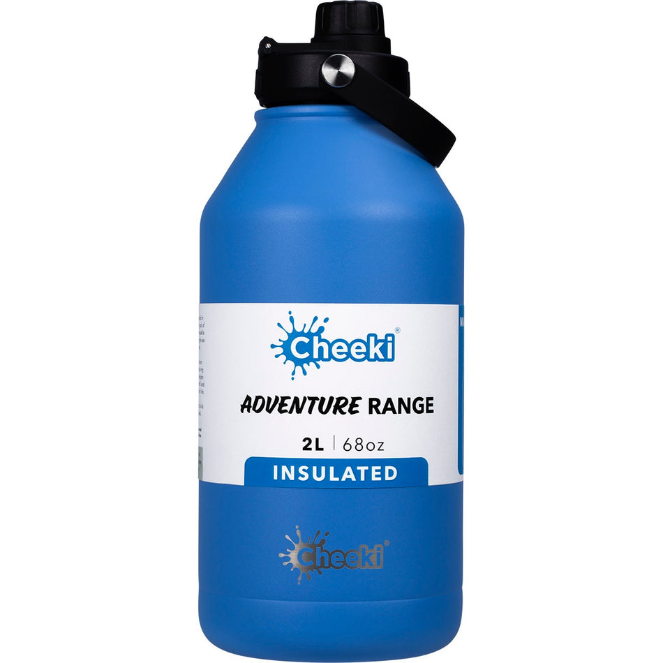 Cheeki Stainless Steel Bottle Adventure Insulated Azure 2l