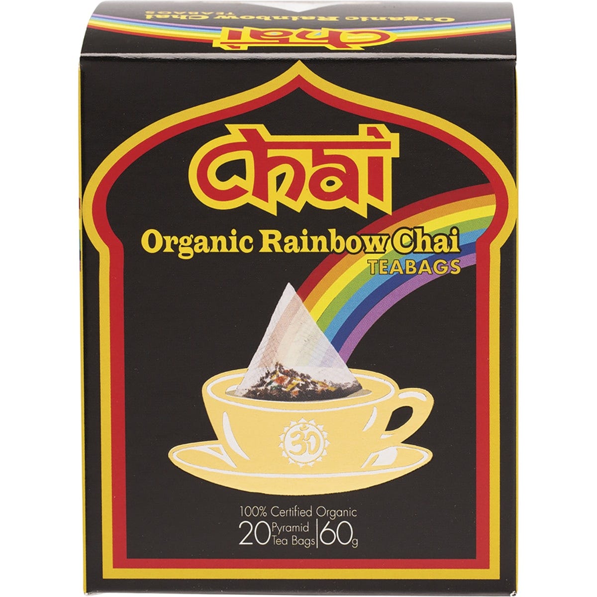 Chai Tea Organic Rainbow Chai Tea Bags 20 Pack
