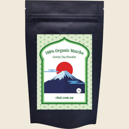 Chai Tea 100% Organic Matcha Green Tea Powder 100g
