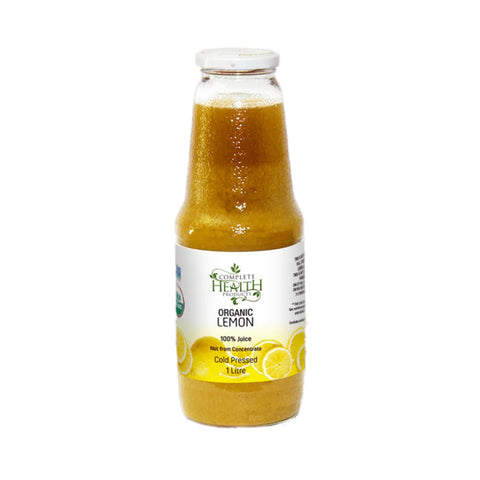 Complete Health Products Lemon 100% Juice Organic 1L