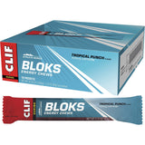 CLIF Bloks Energy Chews Tropical Punch (25mg Caffeine) 60g 18PK
