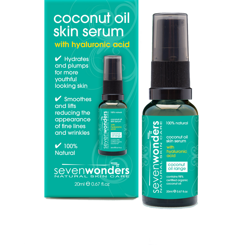 Seven Wonders Natural Skin Care Coconut Oil Skin Serum 45ml