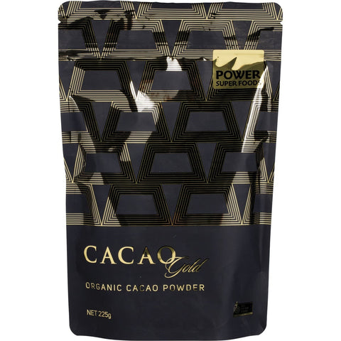 Power Super Foods Cacao Gold Org Cacao Powder 225g