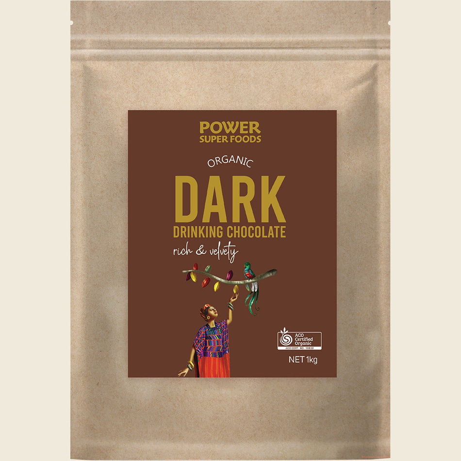 Power Super Foods Dark Drinking Chocolate 1kg